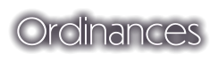 Ordinances