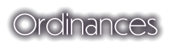 Ordinances