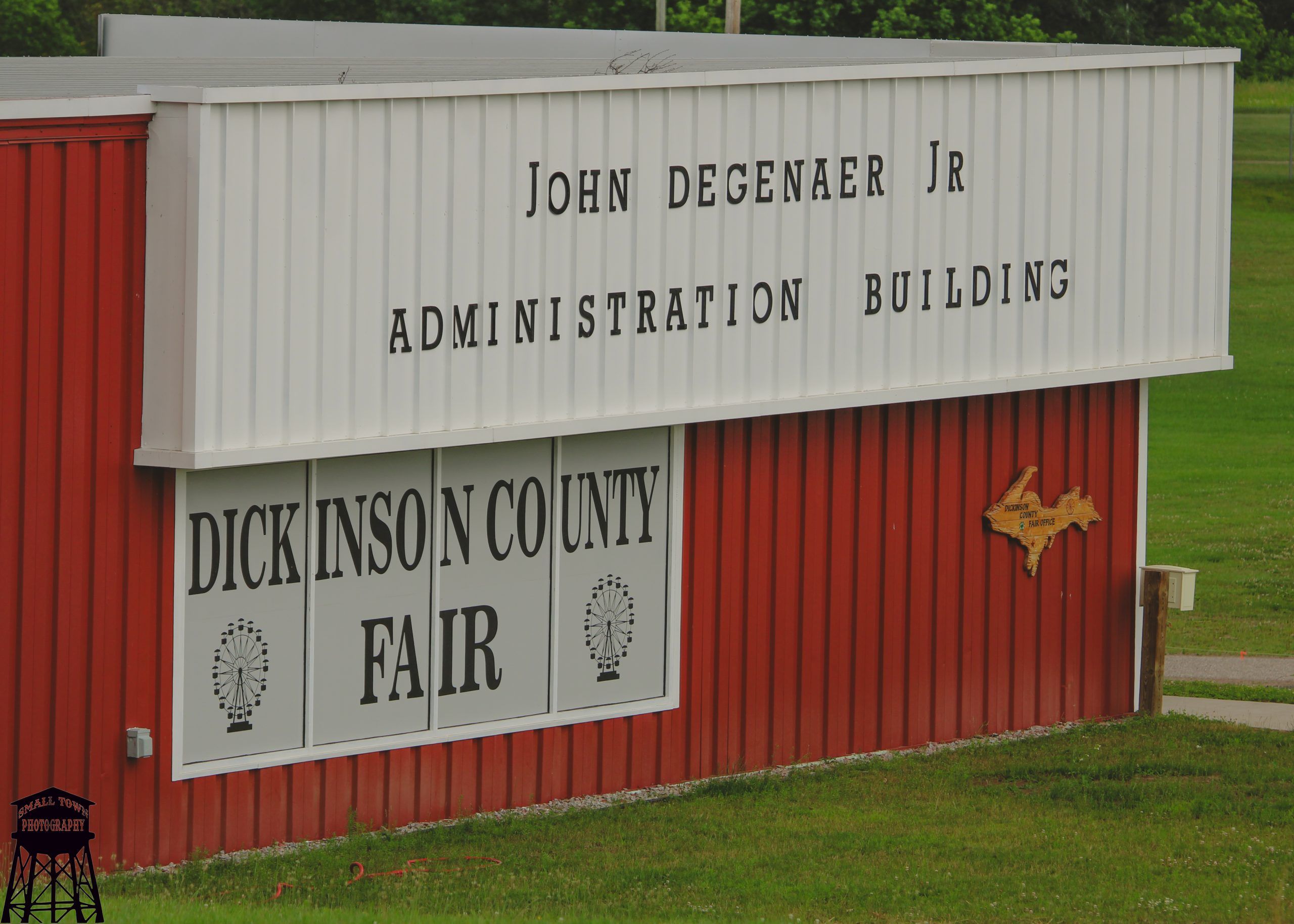 Building at the Fairgrounds Building at the Fair